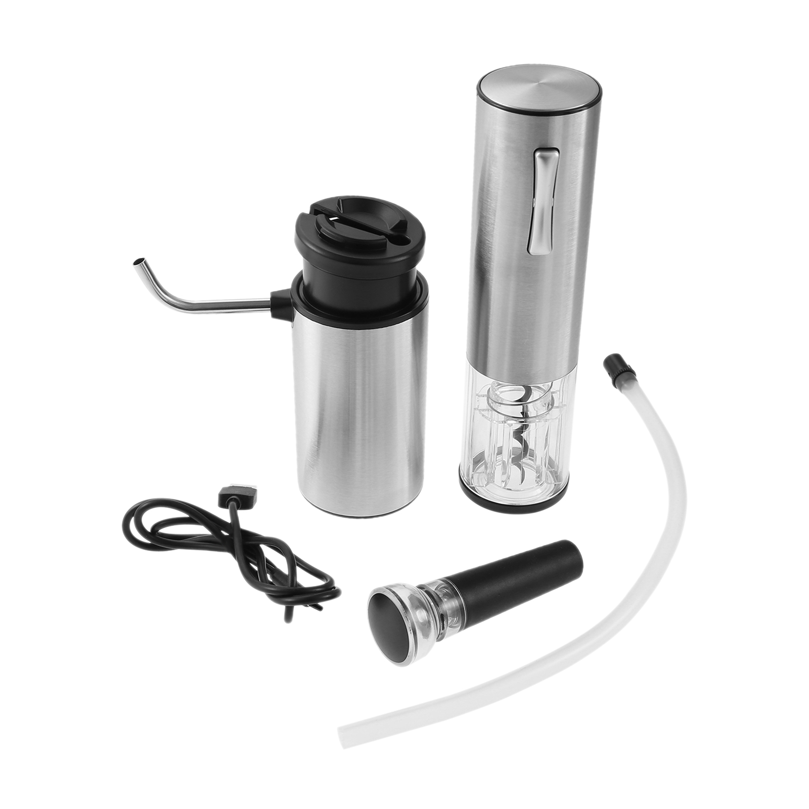 Decanter Aerator Set - 4-in-1 Electric Wine Opener Aerator Gift