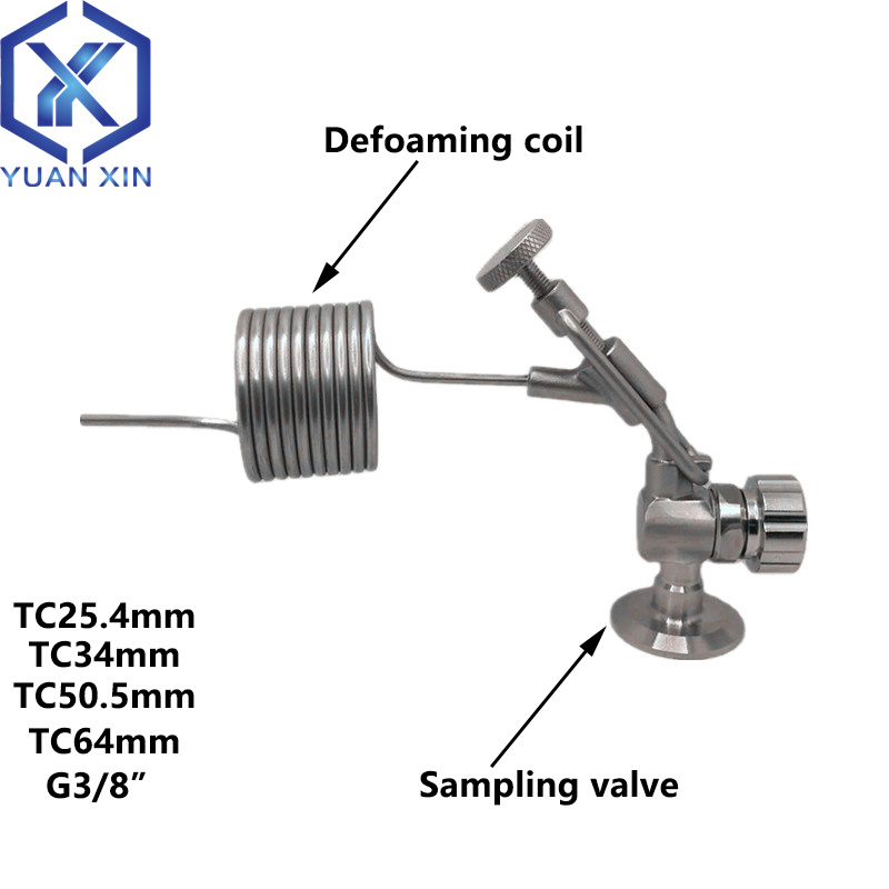 Wine Beer Red - 304 stainless steel beer sampling valve