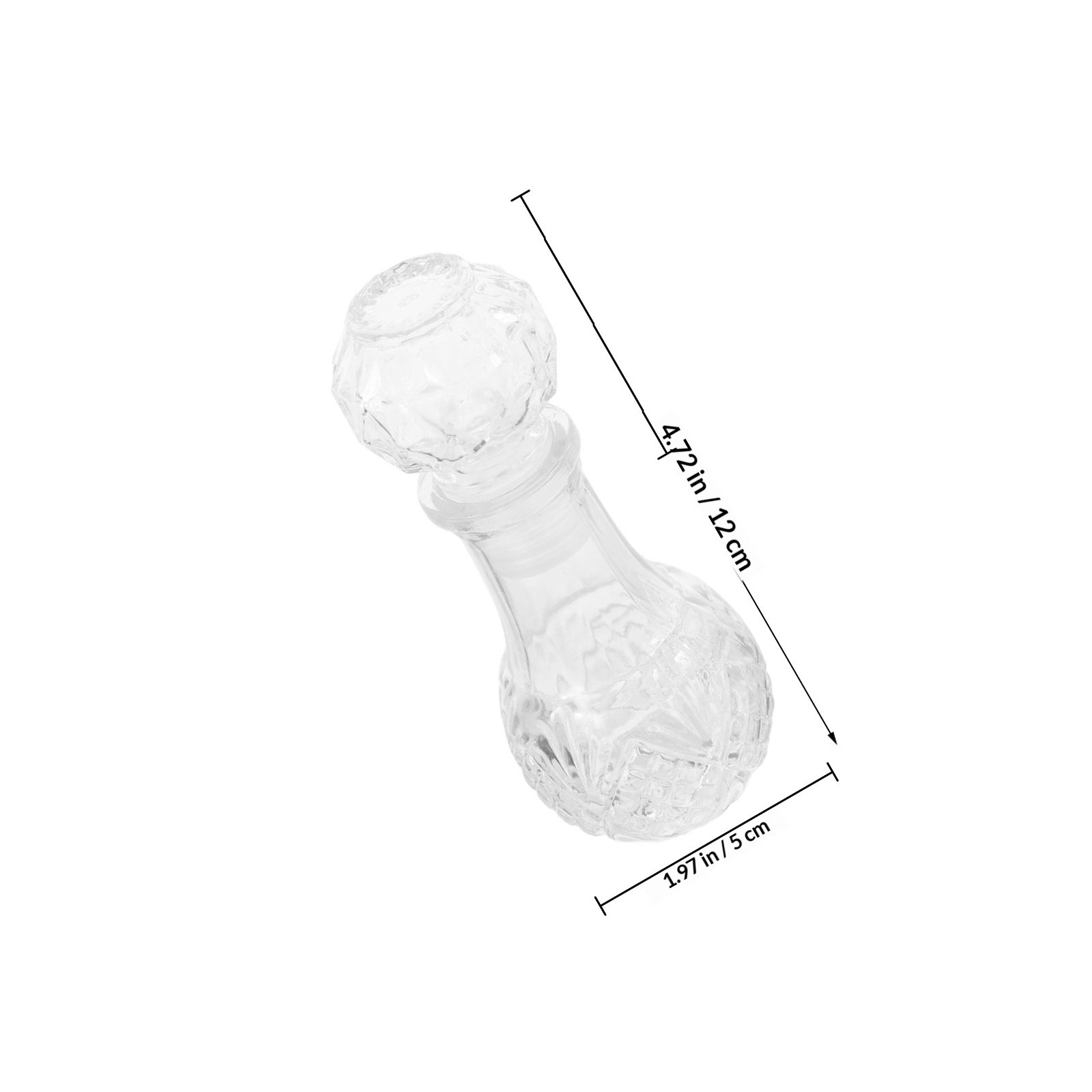 6Pcs Clear Glass Liquor Bottle - Decanter Aerator Set recension och pris