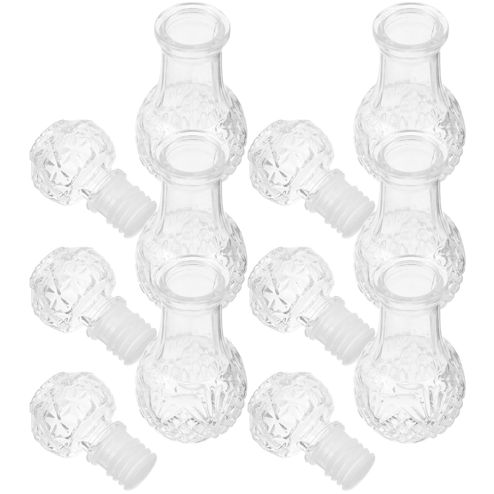 6Pcs Clear Glass Liquor Bottle - Decanter Aerator Set recension och pris