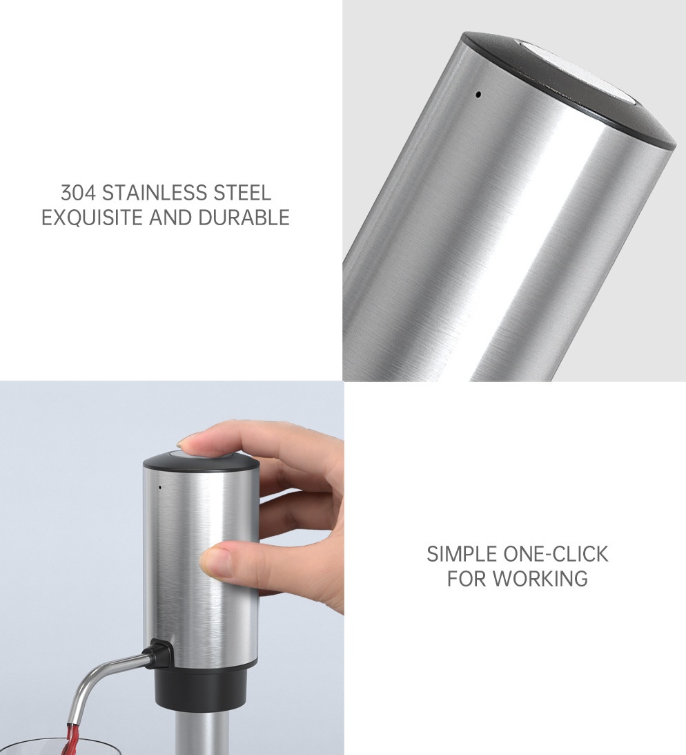 4-in-1 Electric Wine Opener Ae - Decanter Aerator Set recension och pris