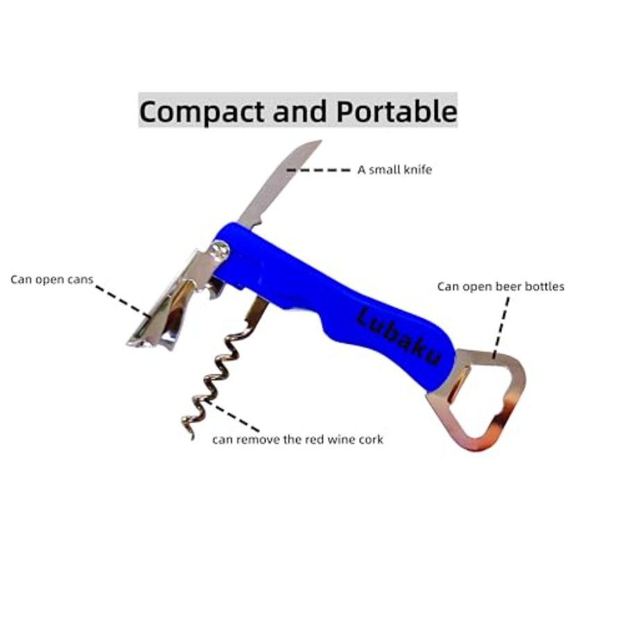 Portable Manual Bottle Opener  - Wine Beer And More recension och pris