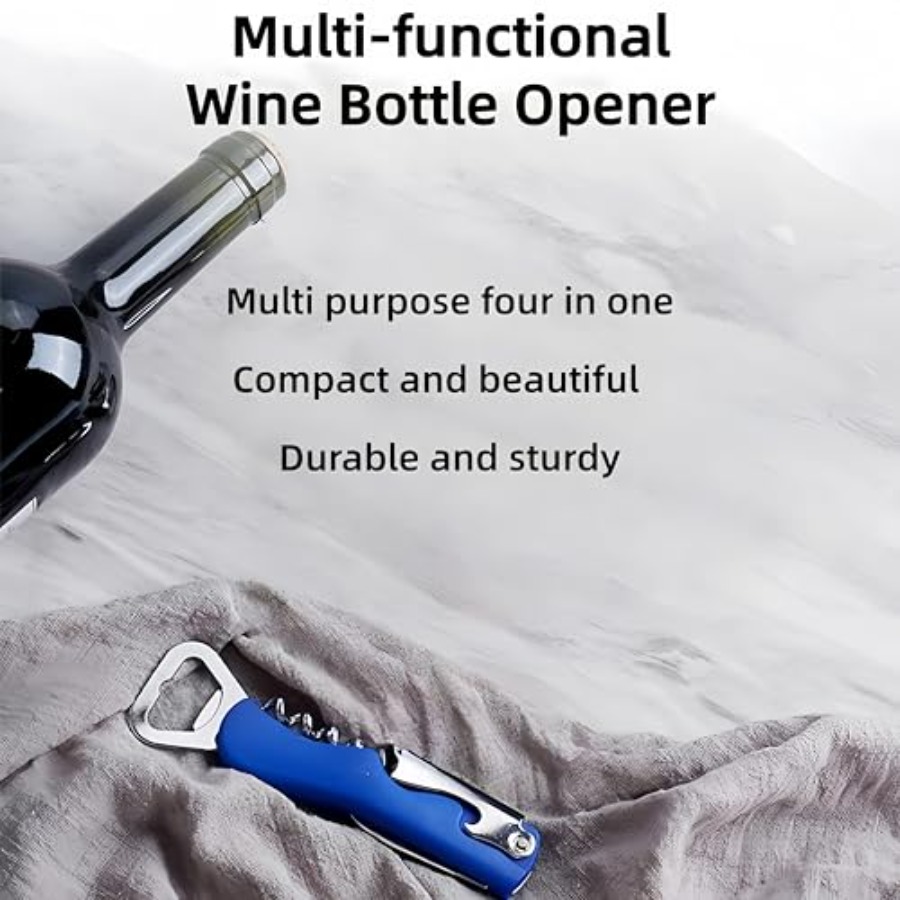 Portable Manual Bottle Opener  - Wine Beer And More recension och pris