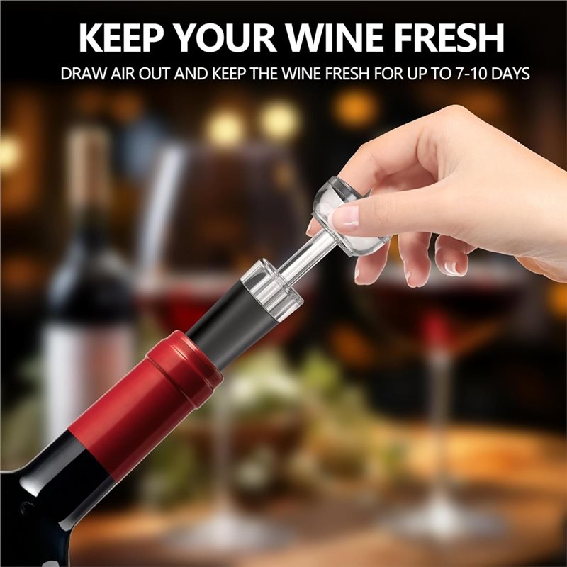A84G-Electric Wine Opener 4-In - Decanter Aerator Set recension och pris