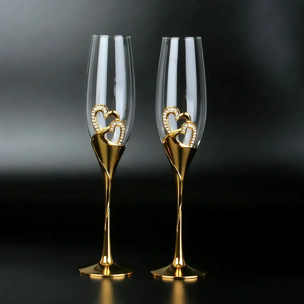 Elegant Heart & Tulink Shape C - Champagne Flute Pair recension och pris