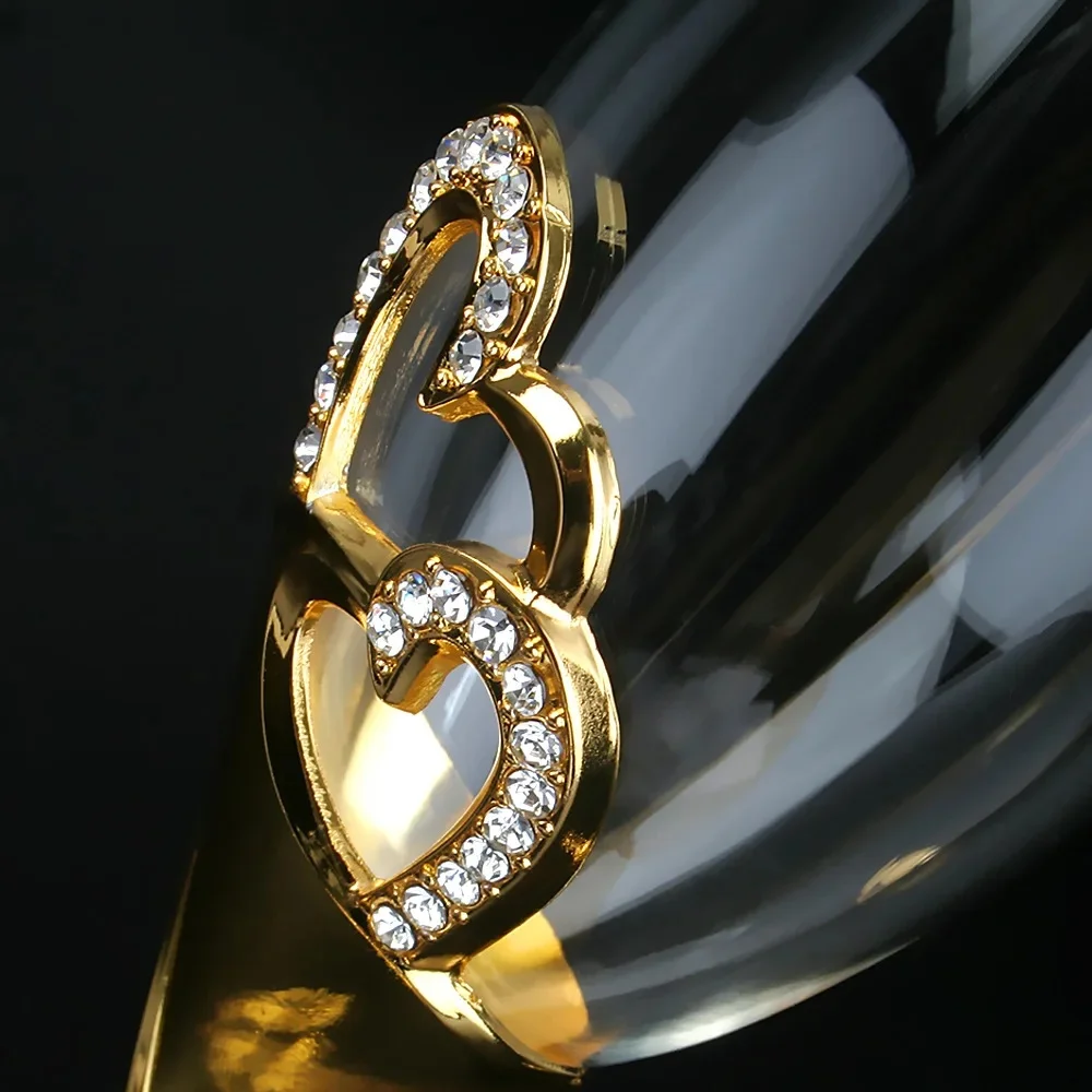 Elegant Heart & Tulink Shape C - Champagne Flute Pair recension och pris