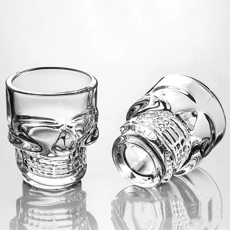 1/2Pcs Skull Head Shot Glass C - Wine To Beer To Liquor recension och pris
