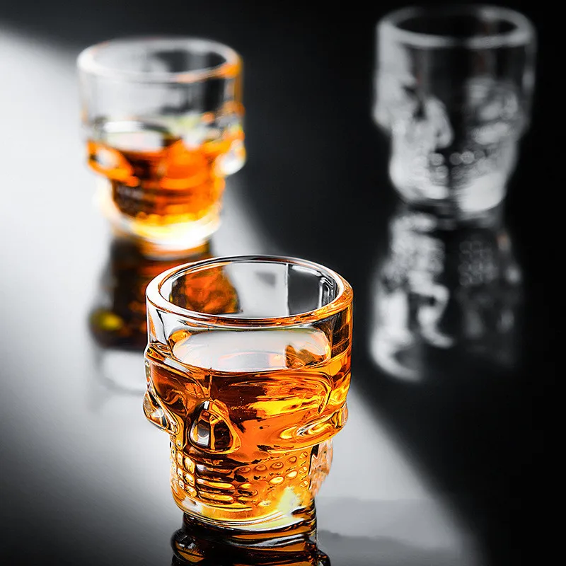 1/2Pcs Skull Head Shot Glass C - Wine To Beer To Liquor recension och pris