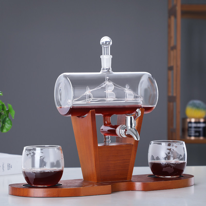 Tempered Glass Wine Decanter H - Decanter Aerator Set recension och pris