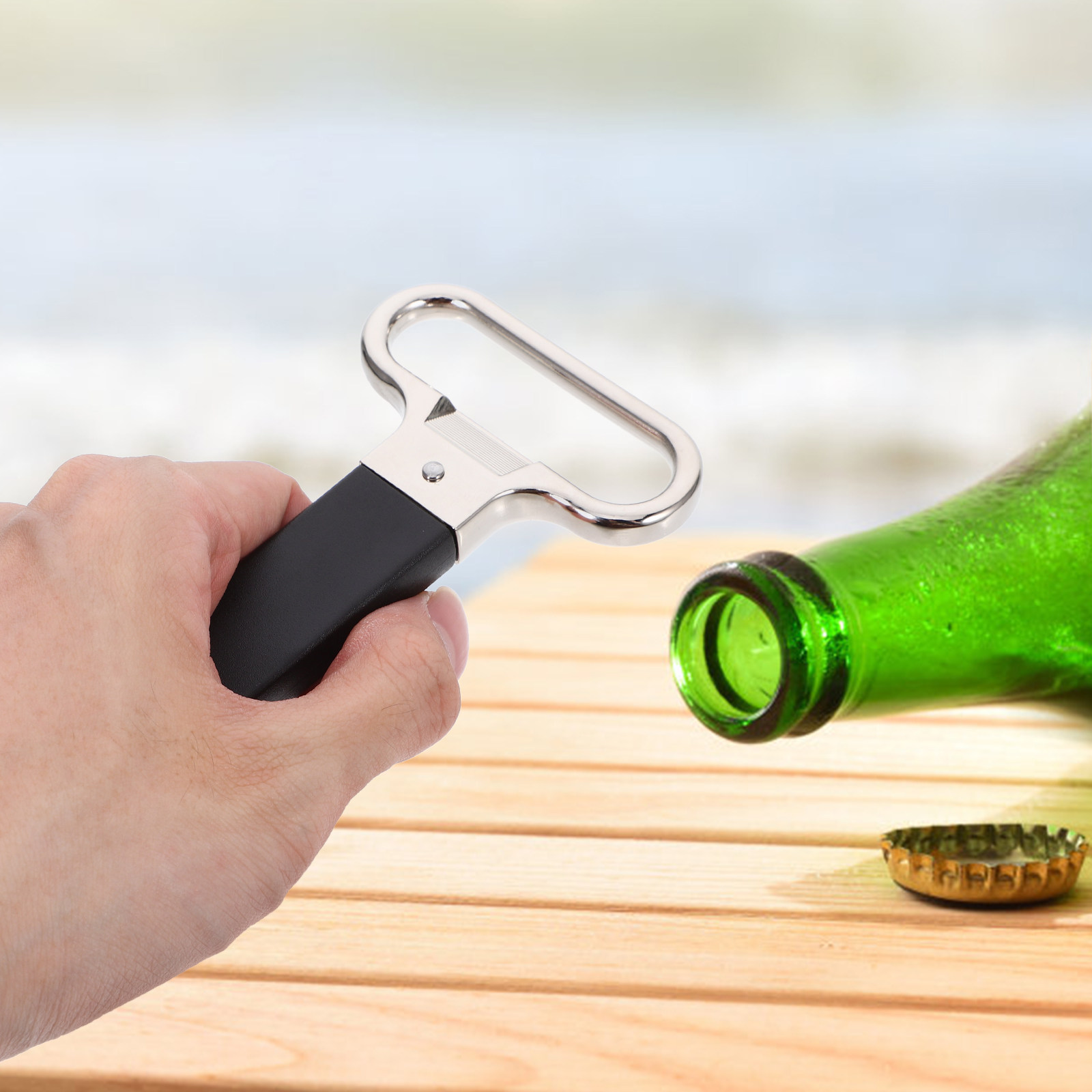 Heavy-Duty Zinc Alloy Multi-Fu - Wine Beer Red recension och pris