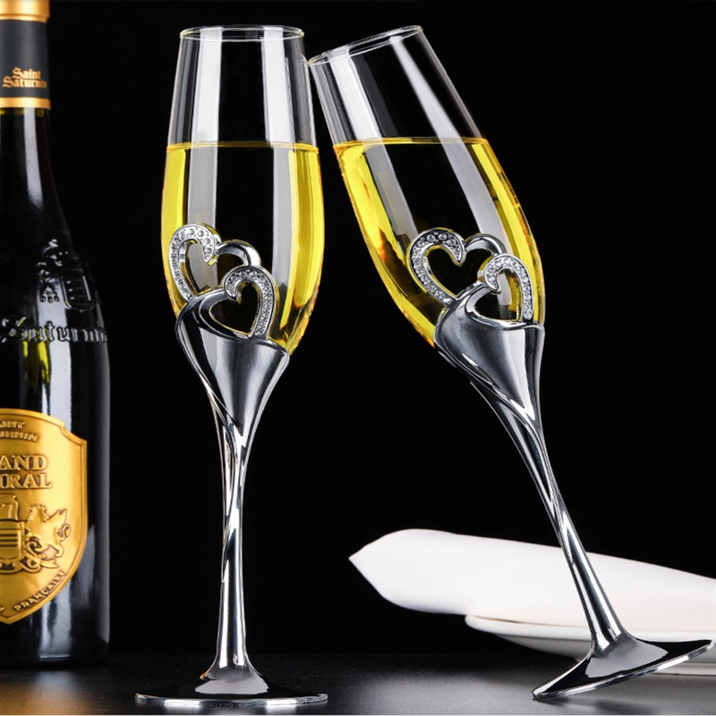 2pcs Wedding Champagne Glass S - Champagne Flute Pair recension och pris