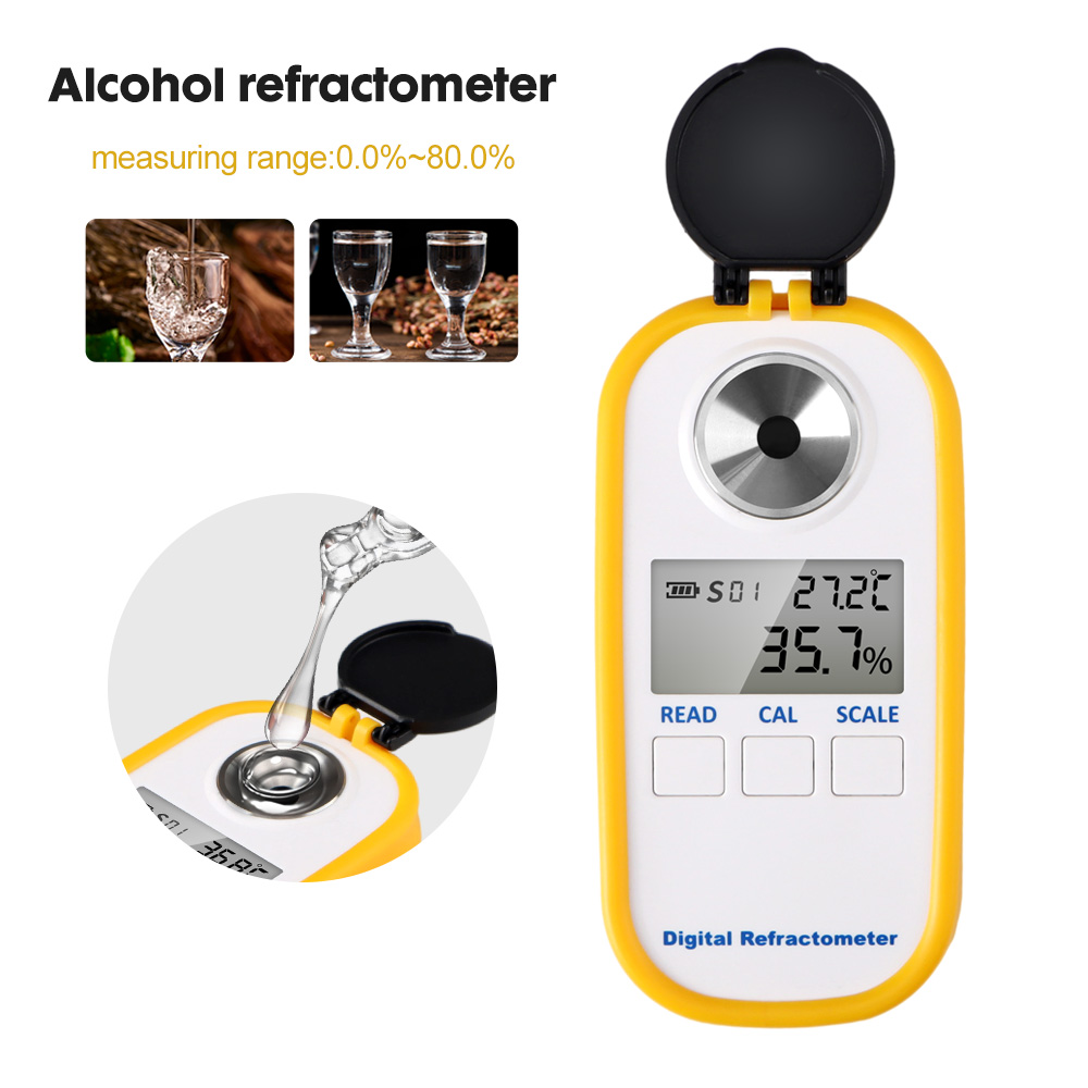 Digital Alcohol Refractometer  - Wine To Beer To Liquor recension och pris