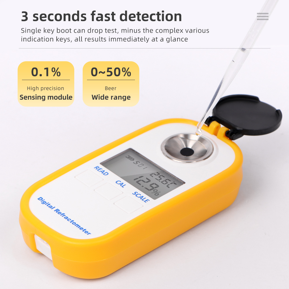 Digital Alcohol Refractometer  - Wine To Beer To Liquor recension och pris