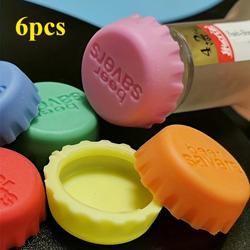 6pcs Set Reusable Silicone Bot - Wine Beer And More recension och pris