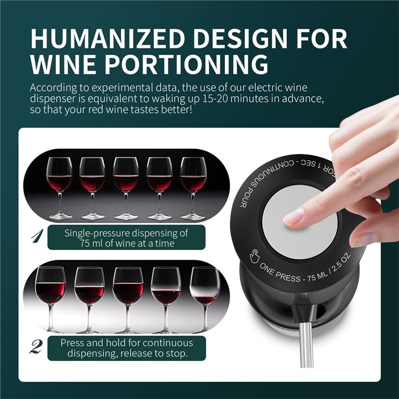 Premium-Upgraded Wine Aerator  - Decanter Aerator Set recension och pris