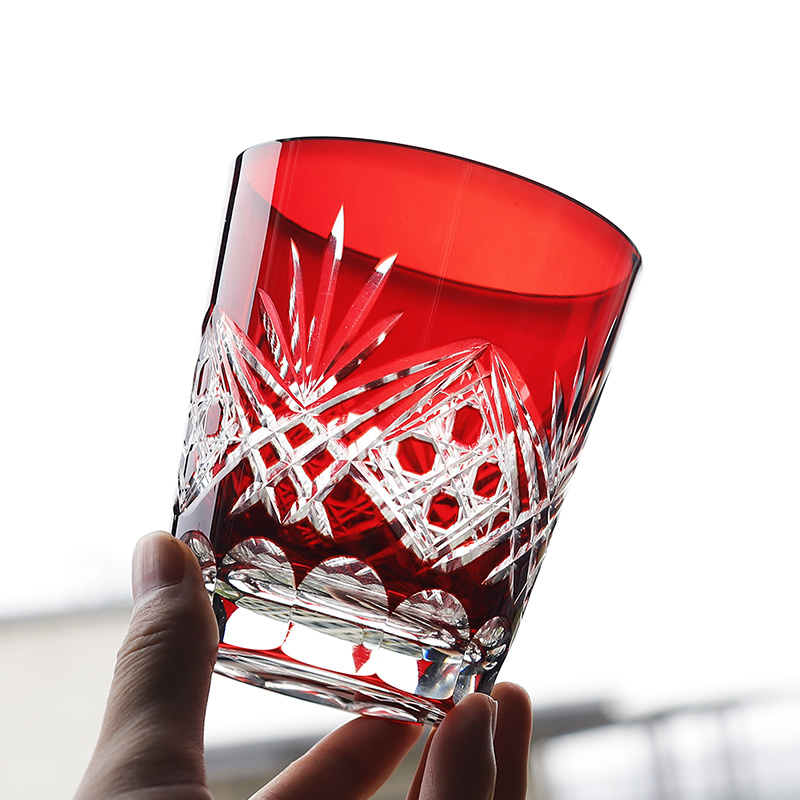Red Edo Crystal Whisky Glass J - Wine To Beer To Liquor recension och pris