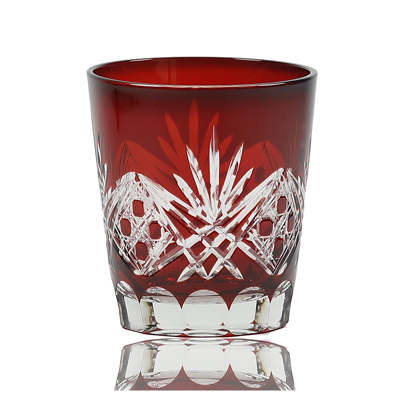Red Edo Crystal Whisky Glass J - Wine To Beer To Liquor recension och pris
