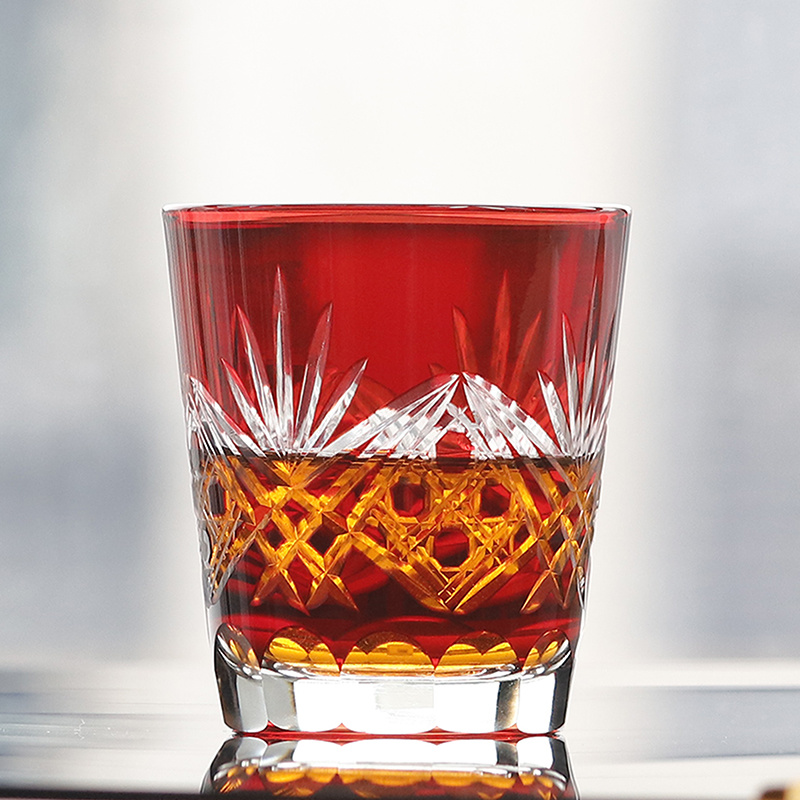 Red Edo Crystal Whisky Glass J - Wine To Beer To Liquor recension och pris