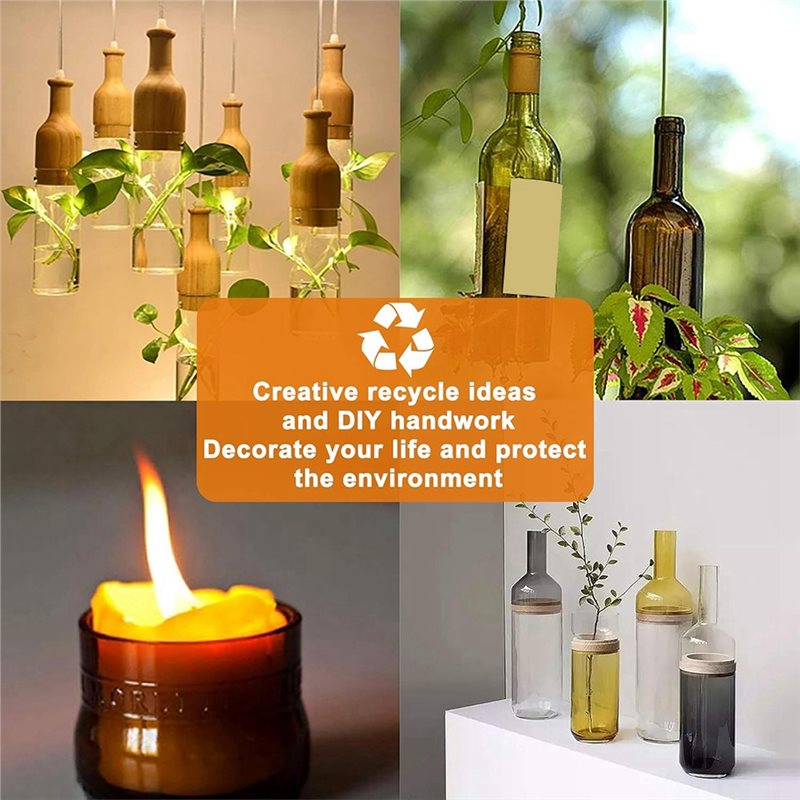 【NOW SAVE】Glass Bottle Cutter  - Wine To Beer To Liquor recension och pris