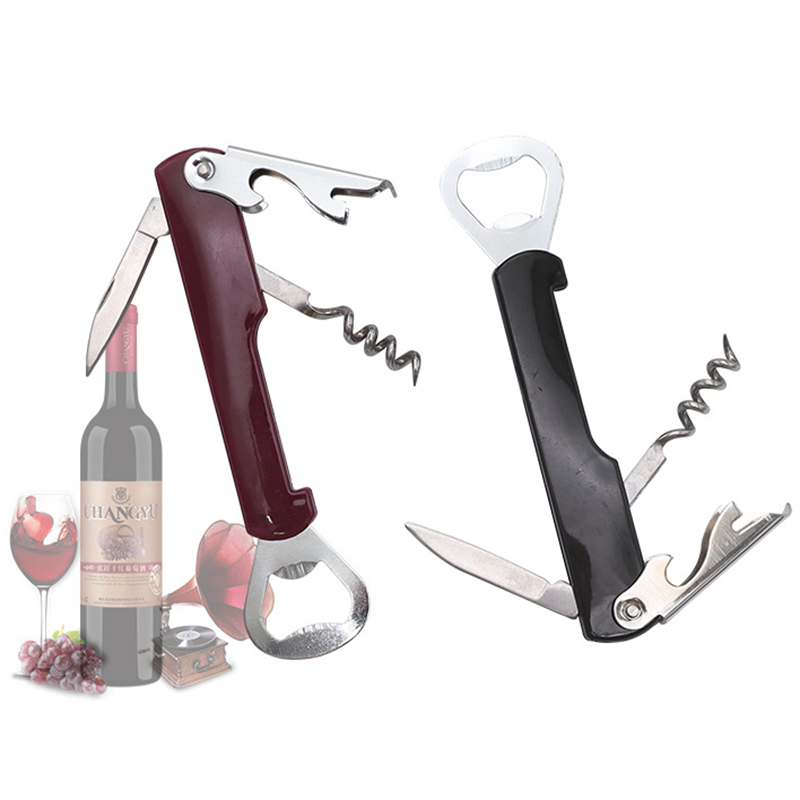 Plastic 4-in-1 Multi Functiona - Wine Beer Red recension och pris