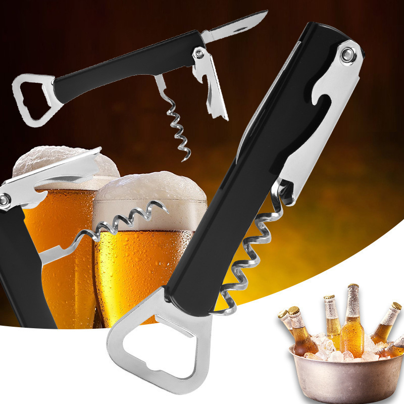 Plastic 4-in-1 Multi Functiona - Wine Beer Red recension och pris