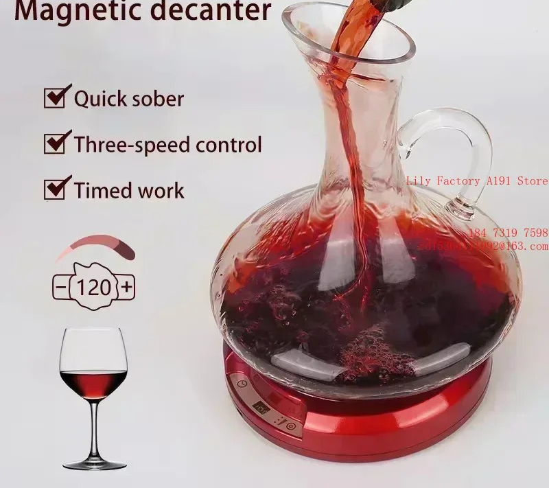 Hot Seller Automatic Rechargea - Decanter Aerator Set recension och pris
